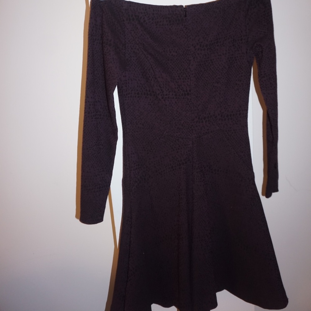 Reiss Purple Off the Shoulder Dress - Picture 2 of 2